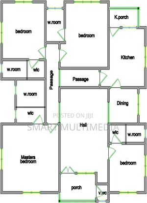 4 Bedroom House Plan