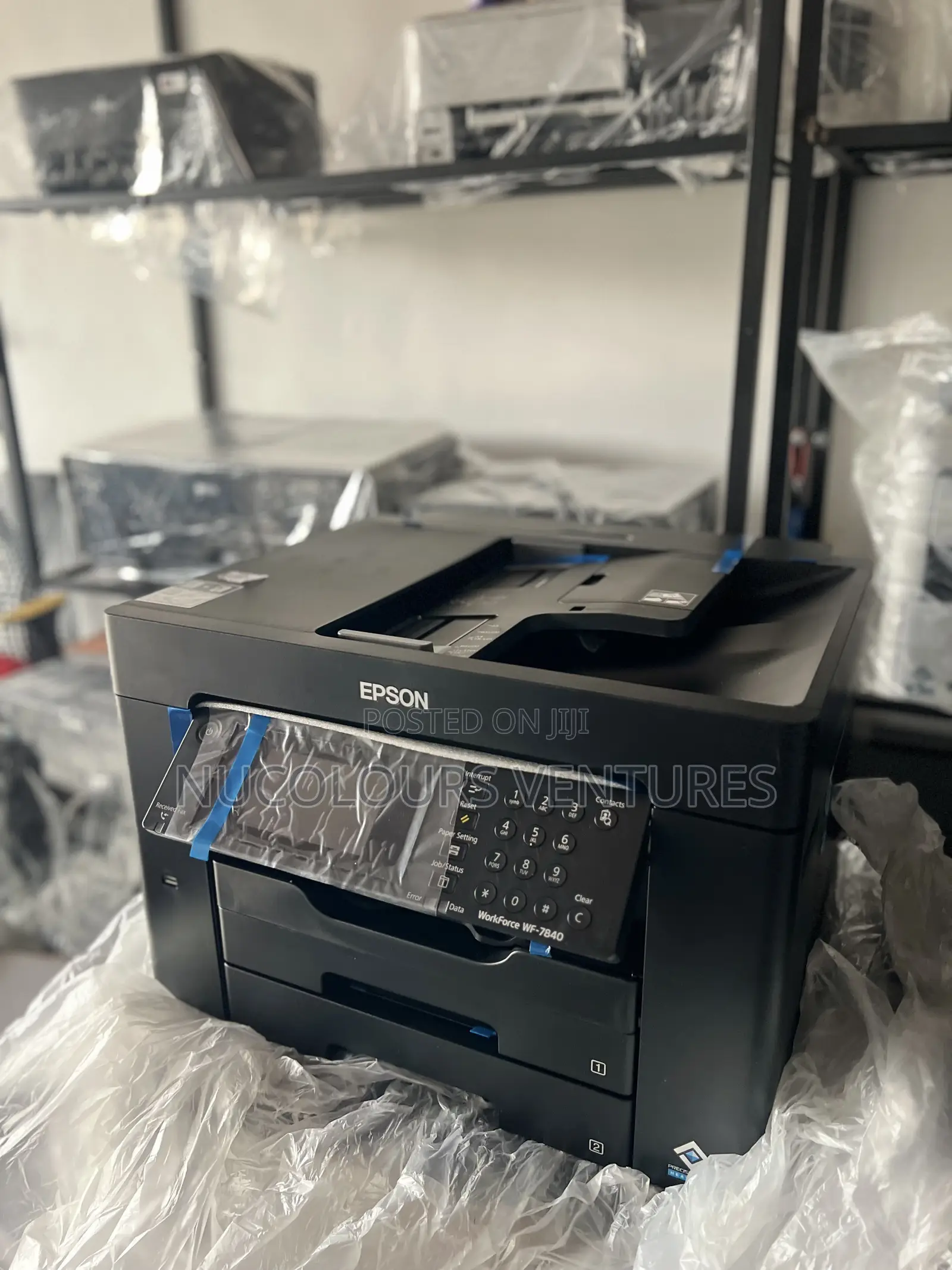 New Epson WF-7840 Printer + Ciss Tank