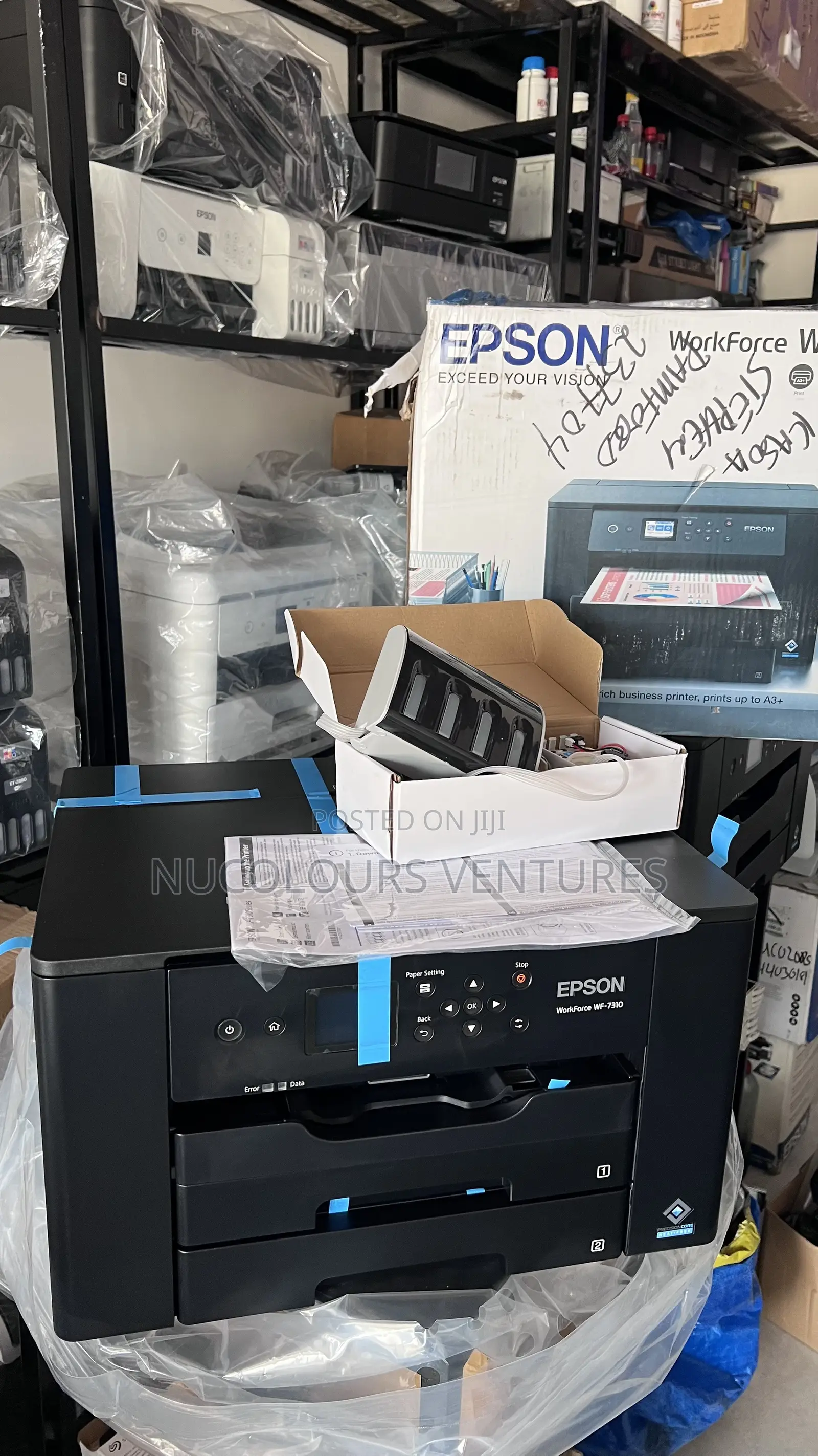 New A3 Epson Wf-7310 Photo / Document Printer