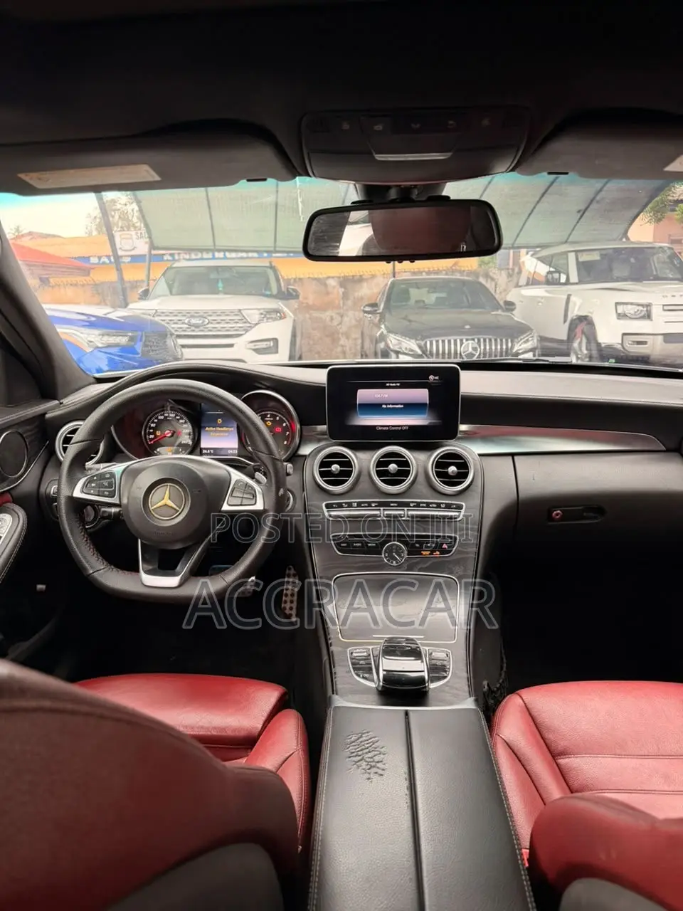 Mercedes-Benz C300 2016 White