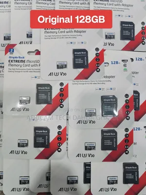 SD Card 128GB Memory Card CCTV - Camera - Solar