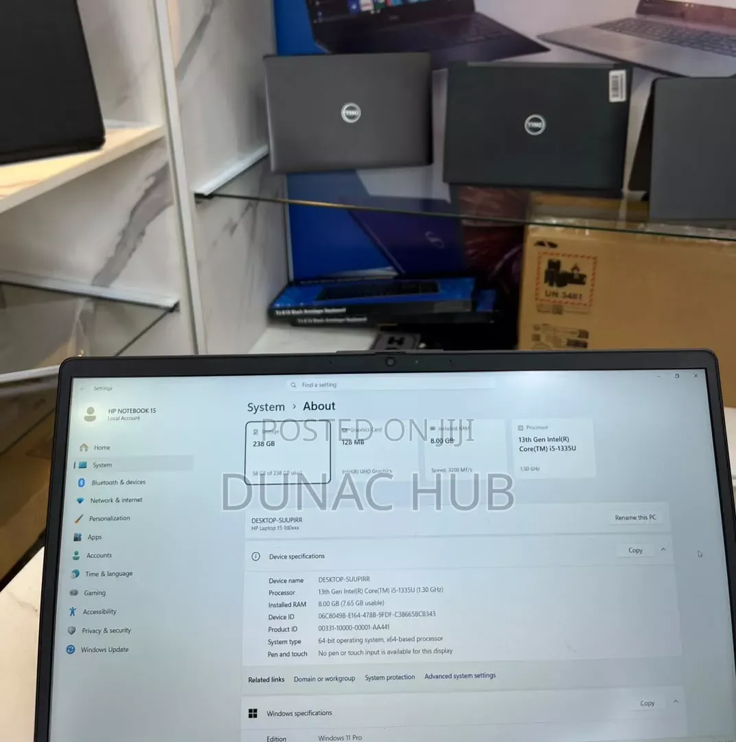 Laptop HP 15 8GB Intel Core i5 SSD 256GB