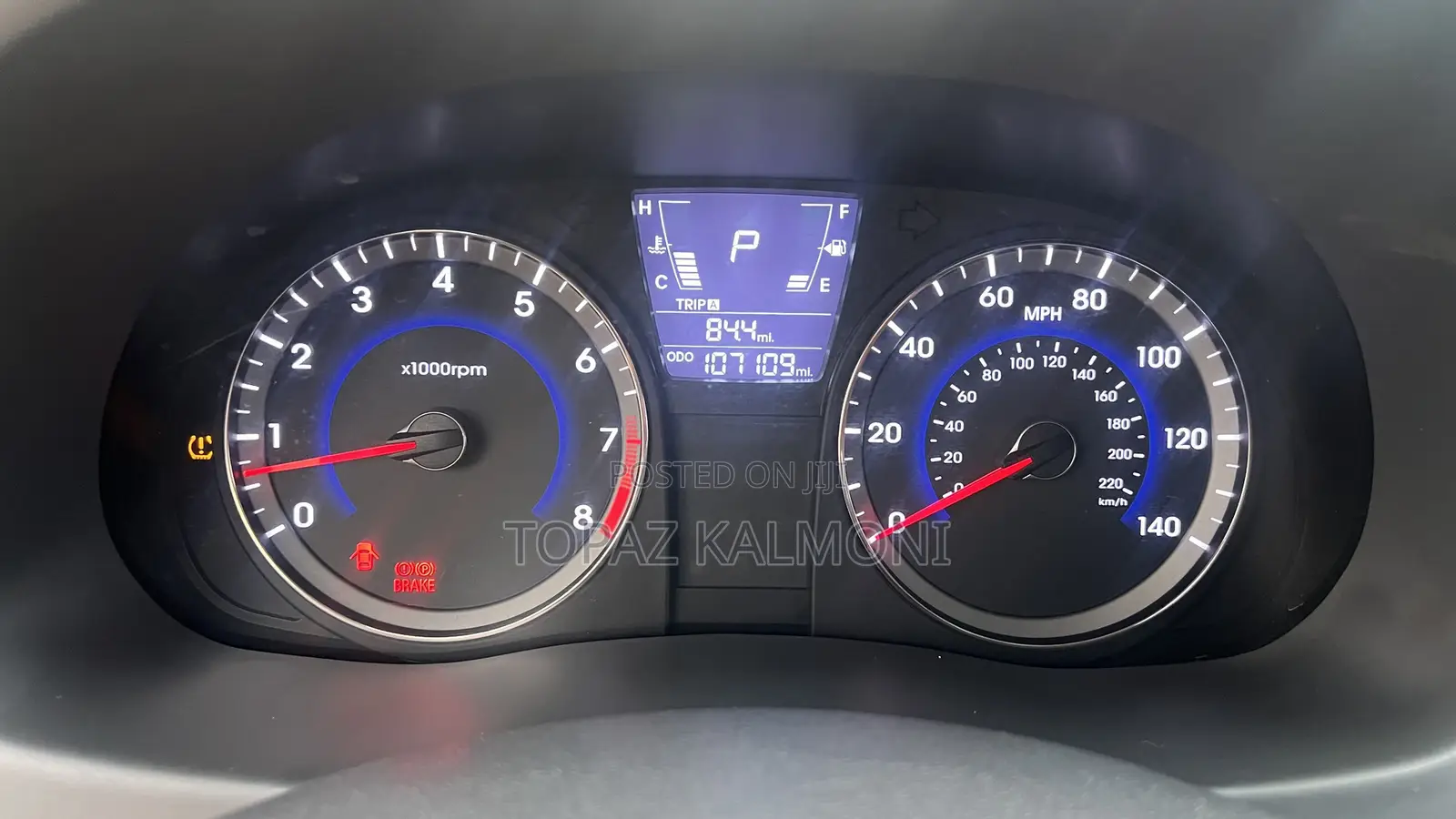 Hyundai Accent 2014 Black
