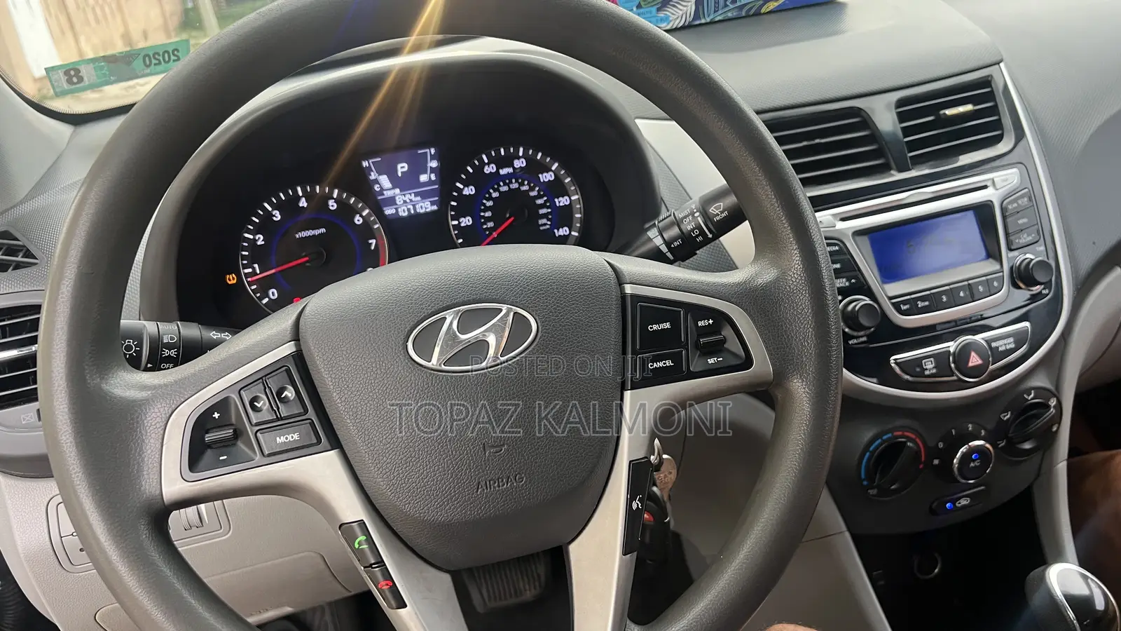 Hyundai Accent 2014 Black