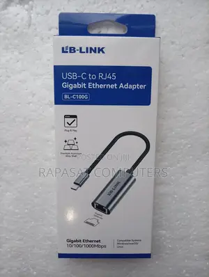 Lblink USB-C to Rj45 Female Gigabit Ethernet Adapter Bl-C100g