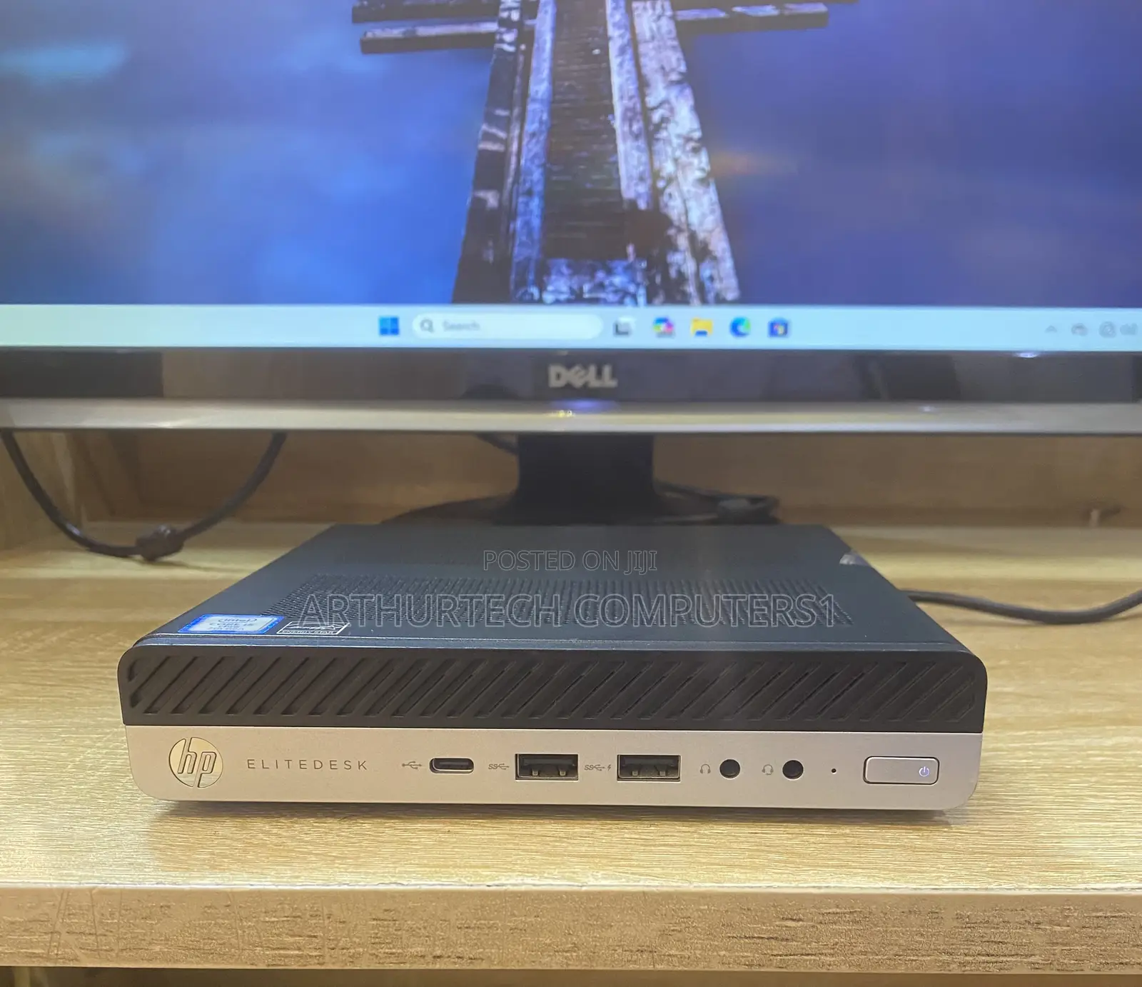 Desktop Computer HP EliteDesk 800 G3 8GB Intel Core i5 SSD 256GB