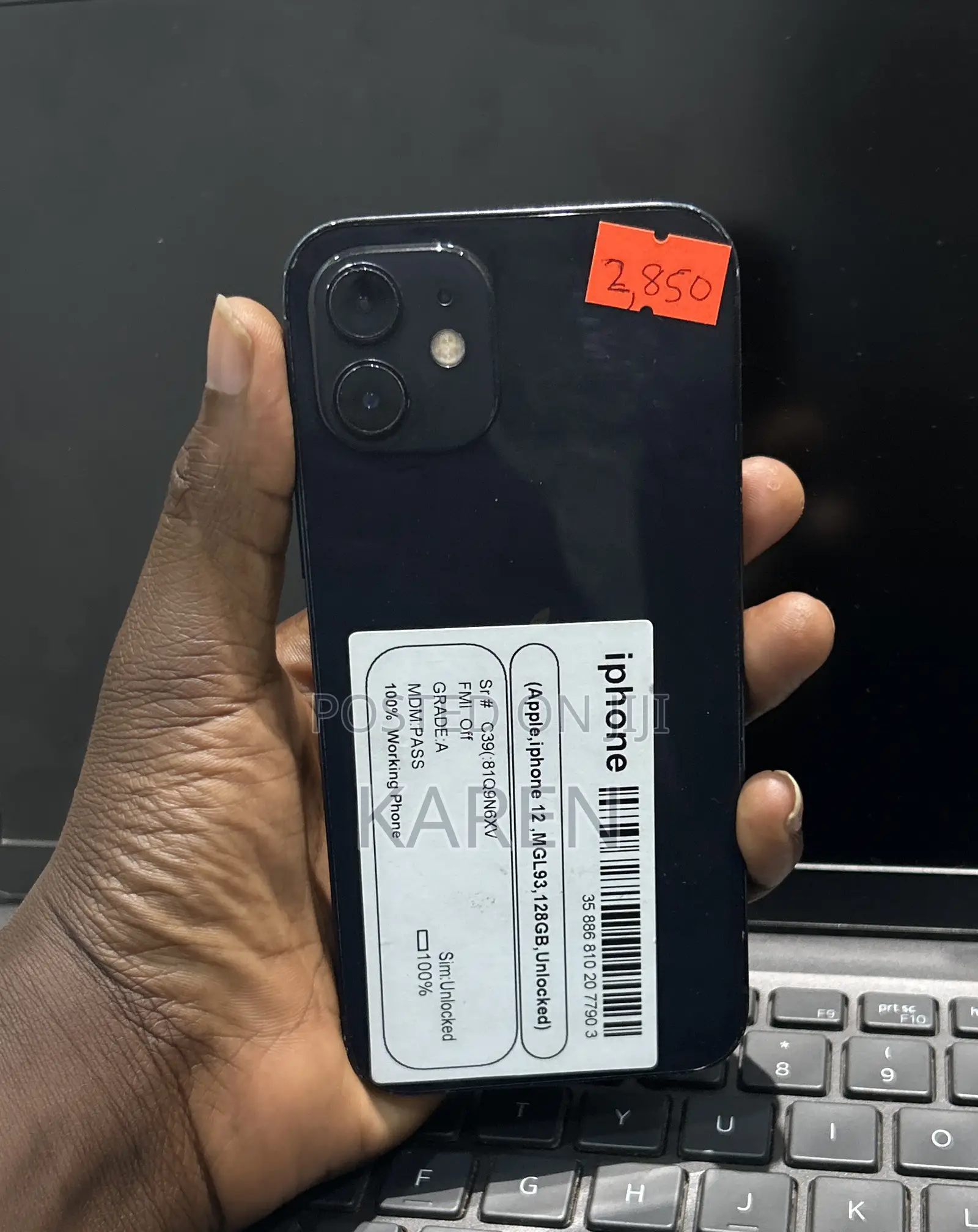 Apple iPhone 12 128 GB Black