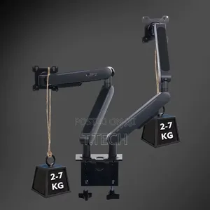 Premium Dual-Arm Mechanical Spring Monitor Arm Stand