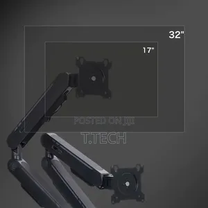 Premium Dual-Arm Mechanical Spring Monitor Arm Stand