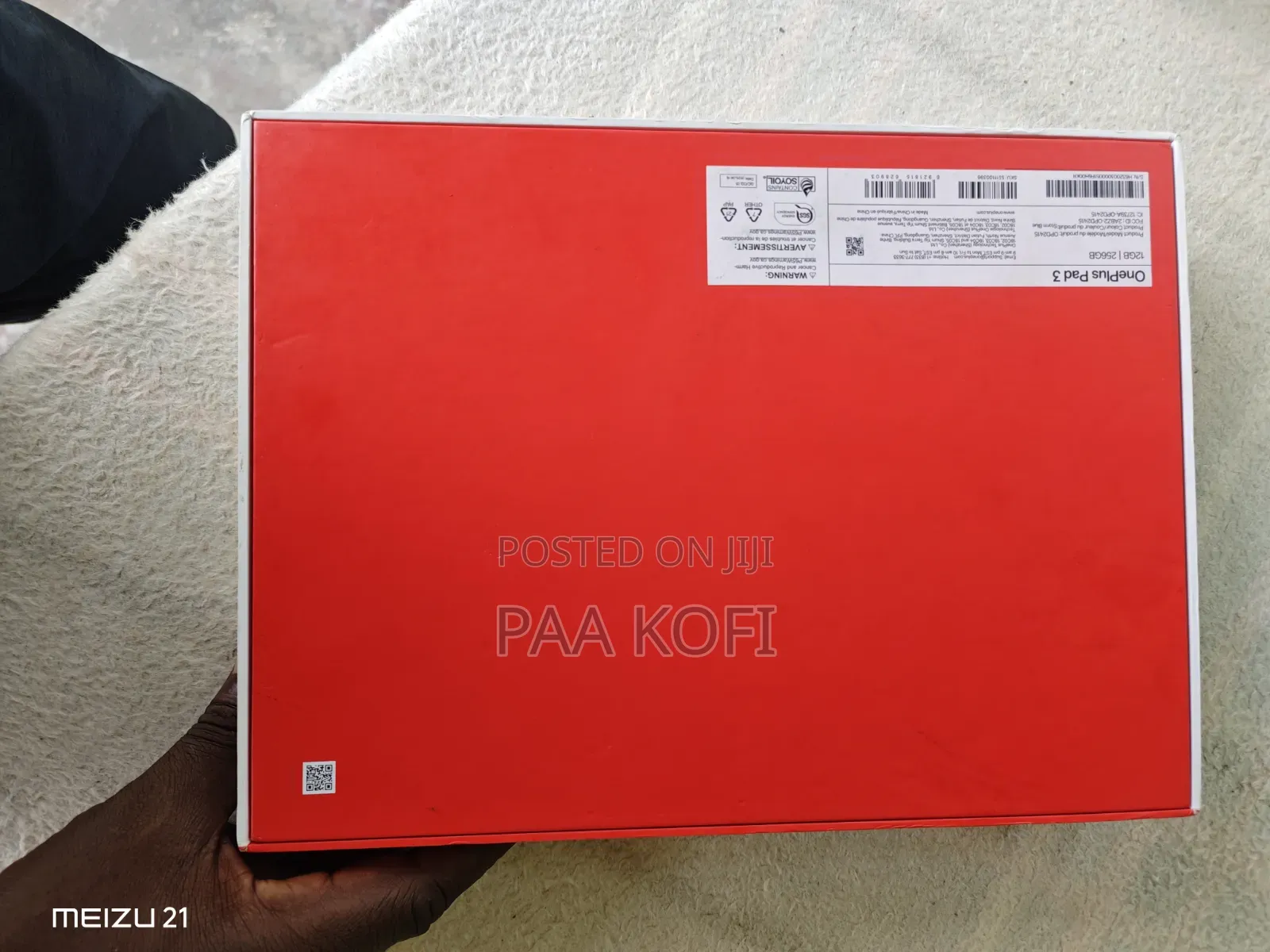 New OnePlus Pad 3 256 GB Gray