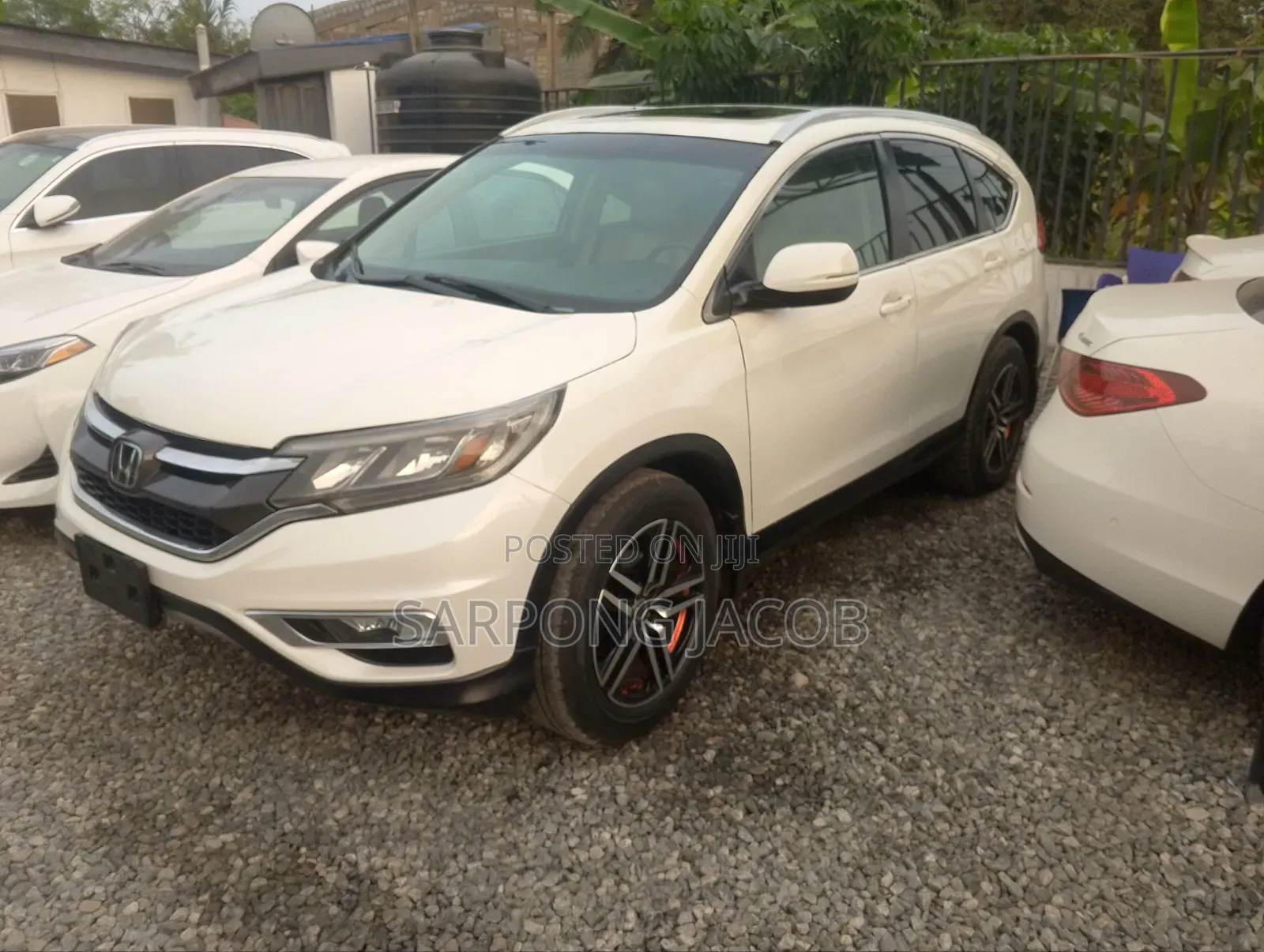 Honda CR-V Touring 4dr SUV (2.4L 4cyl CVT) 2016 White
