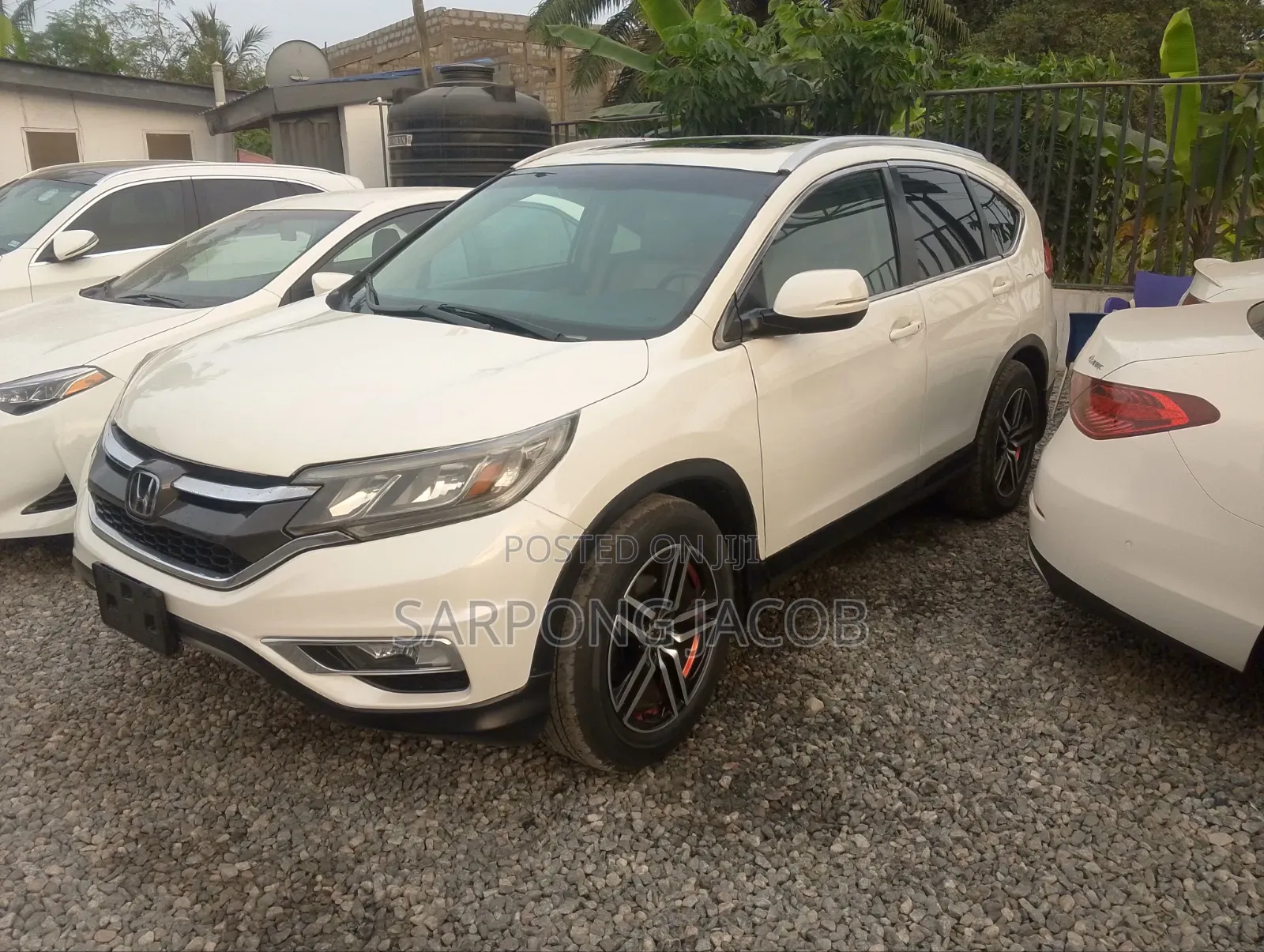 Honda CR-V Touring 4dr SUV (2.4L 4cyl CVT) 2016 White