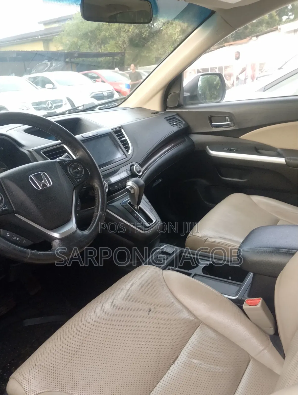 Honda CR-V Touring 4dr SUV (2.4L 4cyl CVT) 2016 White