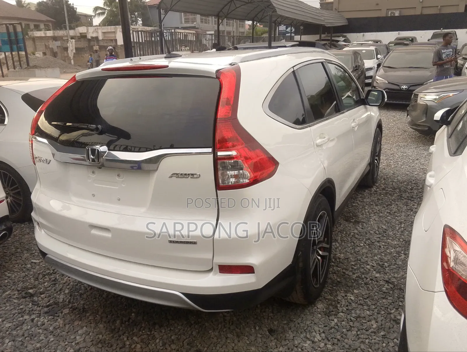 Honda CR-V Touring 4dr SUV (2.4L 4cyl CVT) 2016 White