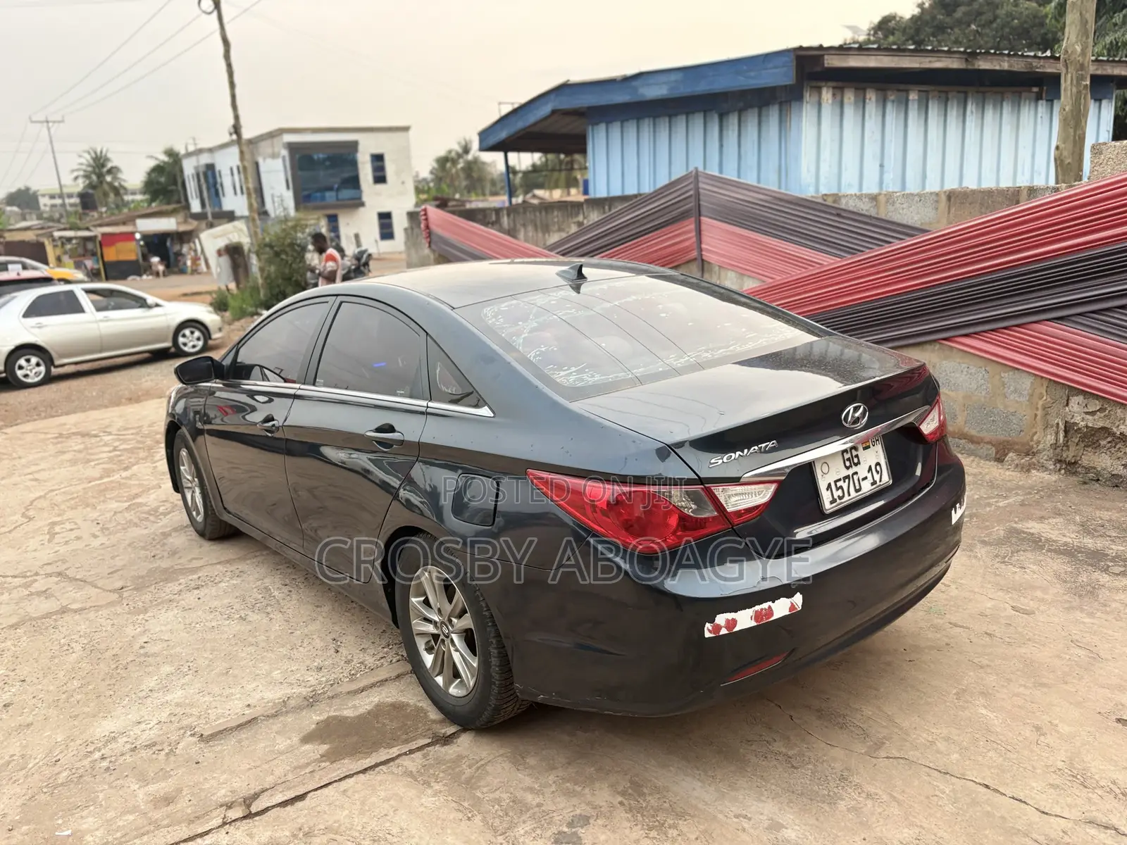 Hyundai Sonata SE 2.0T Sedan FWD (2.0L 4cyl 6A) 2013 Gray