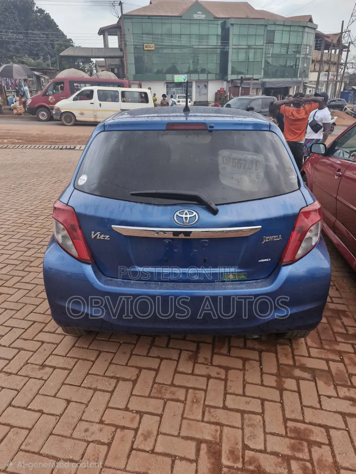 Toyota Vitz 2014 Blue