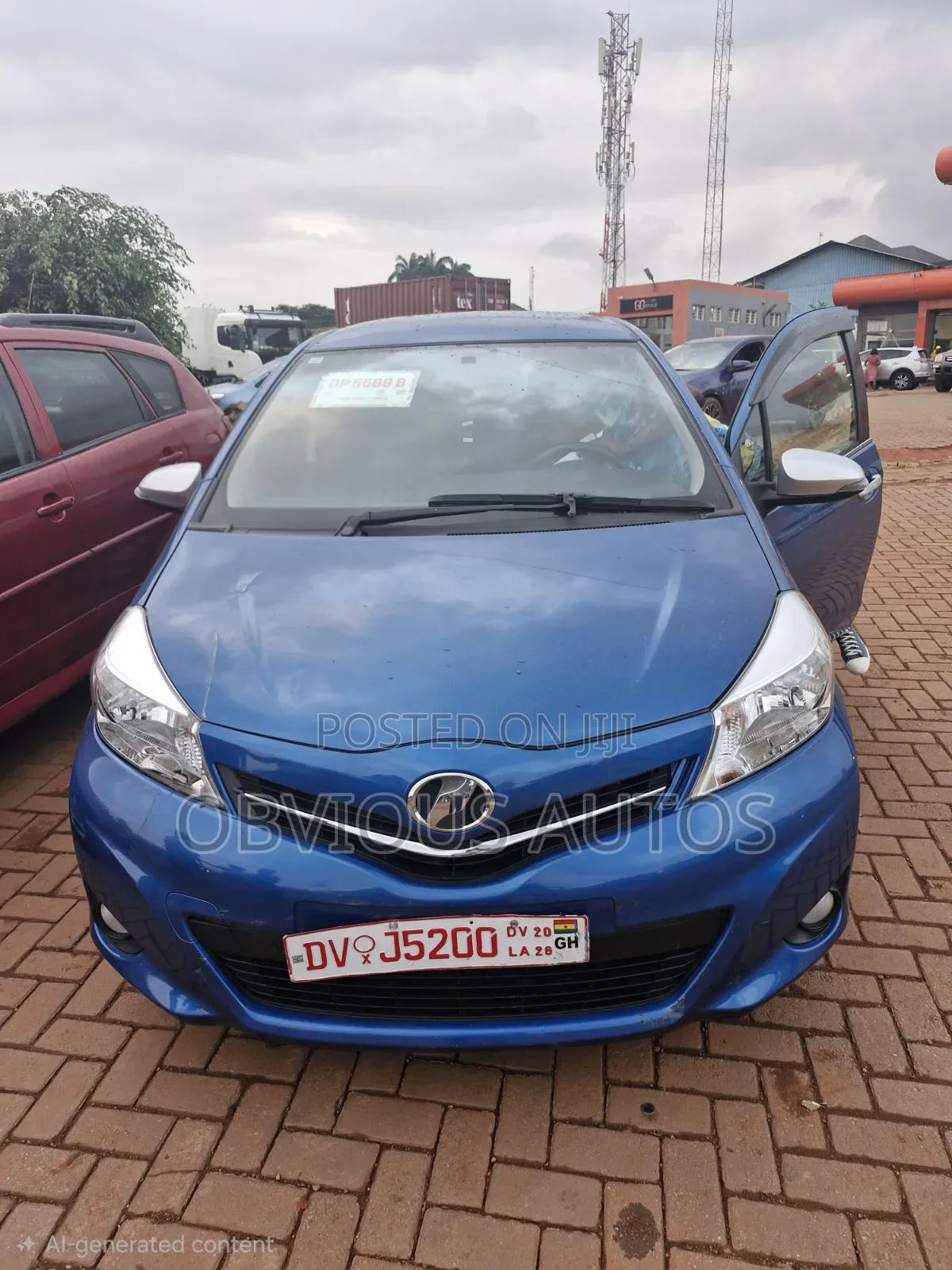 Toyota Vitz 2014 Blue