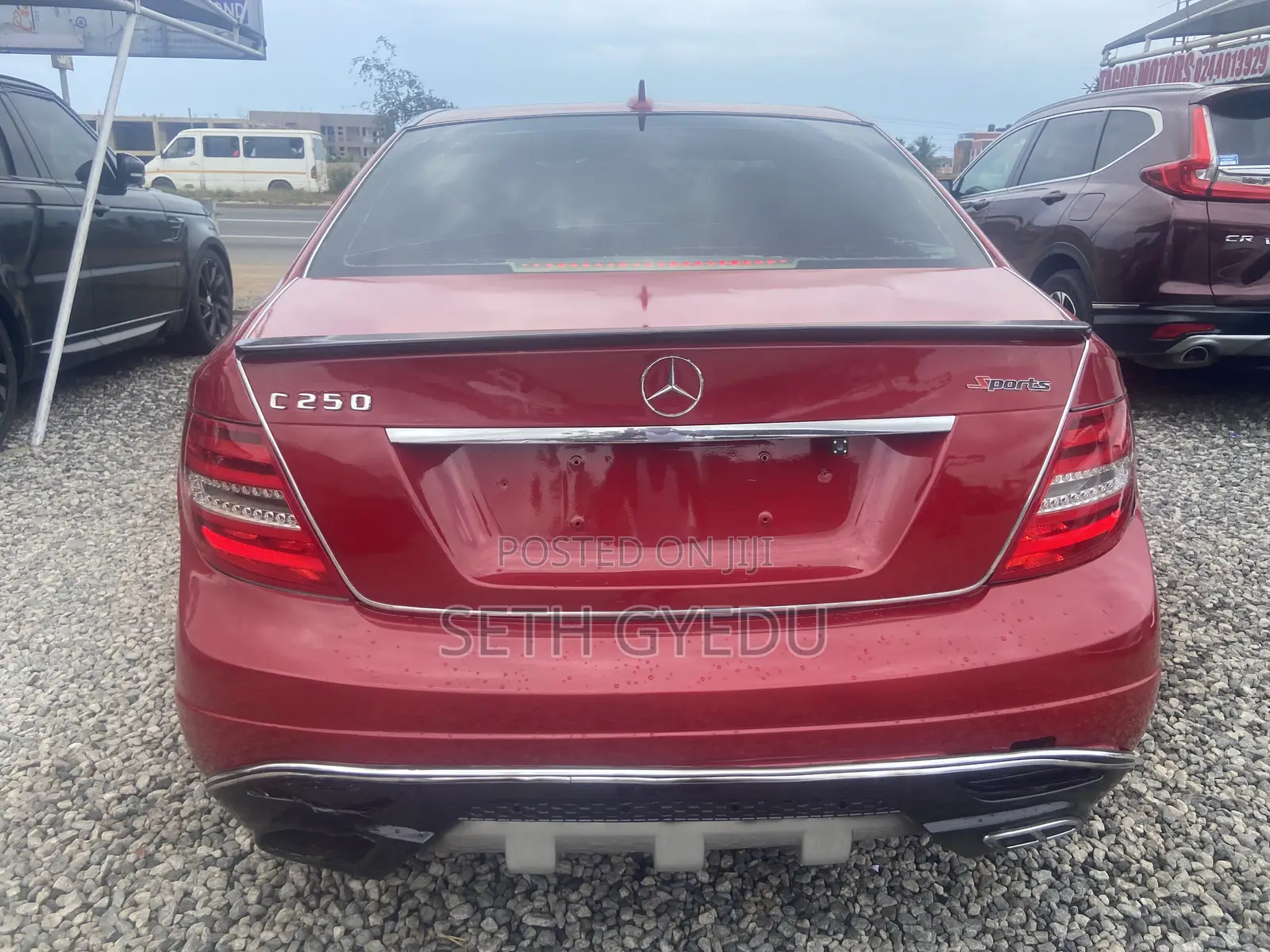 Mercedes-Benz C250 2013 Red
