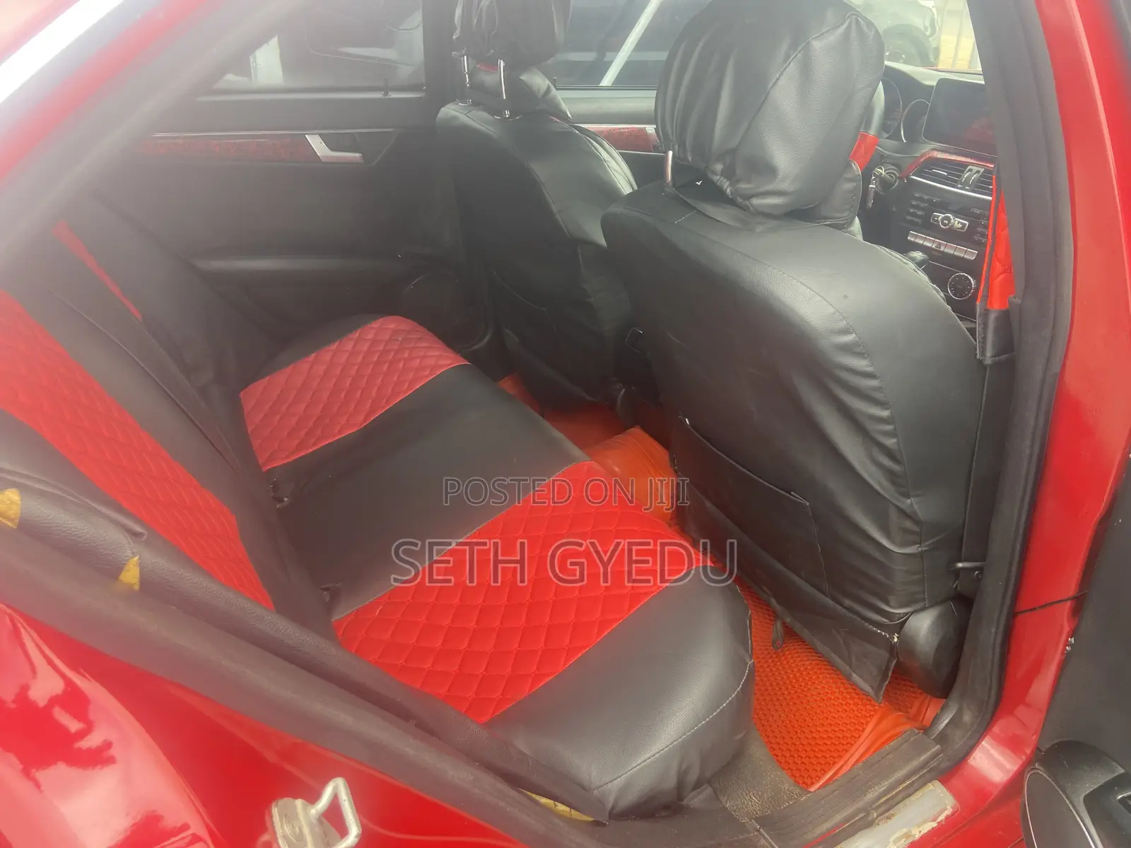 Mercedes-Benz C250 2013 Red