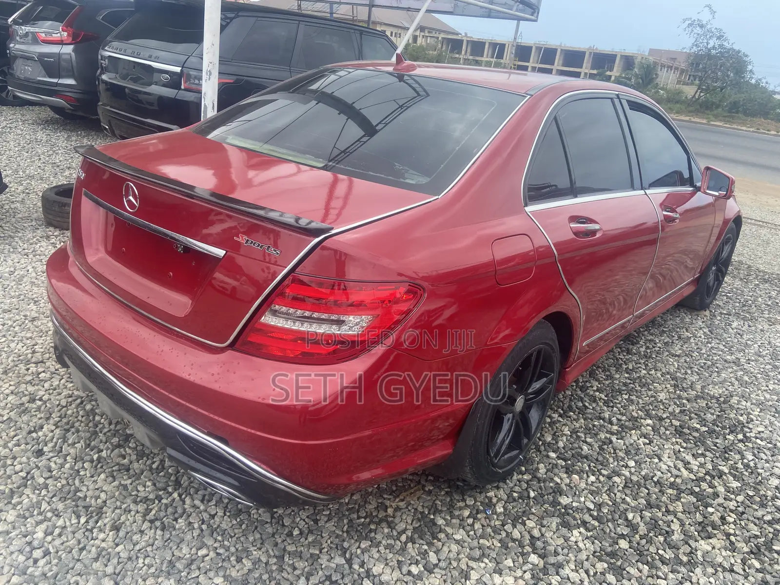 Mercedes-Benz C250 2013 Red