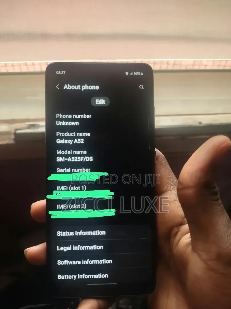 Samsung Galaxy A52 128 GB White