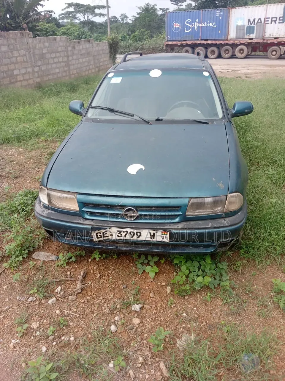Opel Astra 2003 Green
