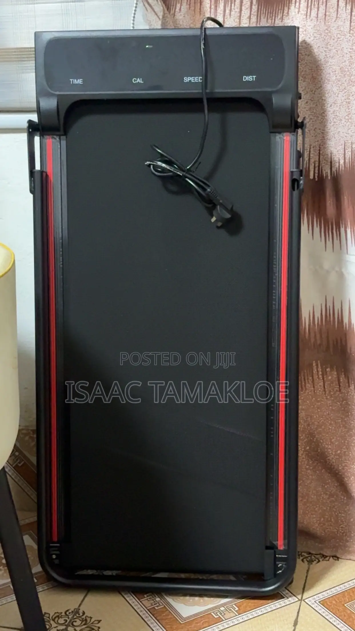 Electric Treadmill With Remote Control and Phone Holder
