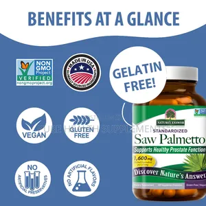 Saw Palmetto, Standardized Extract, Say No to Prostrate, 120 Veg Caps