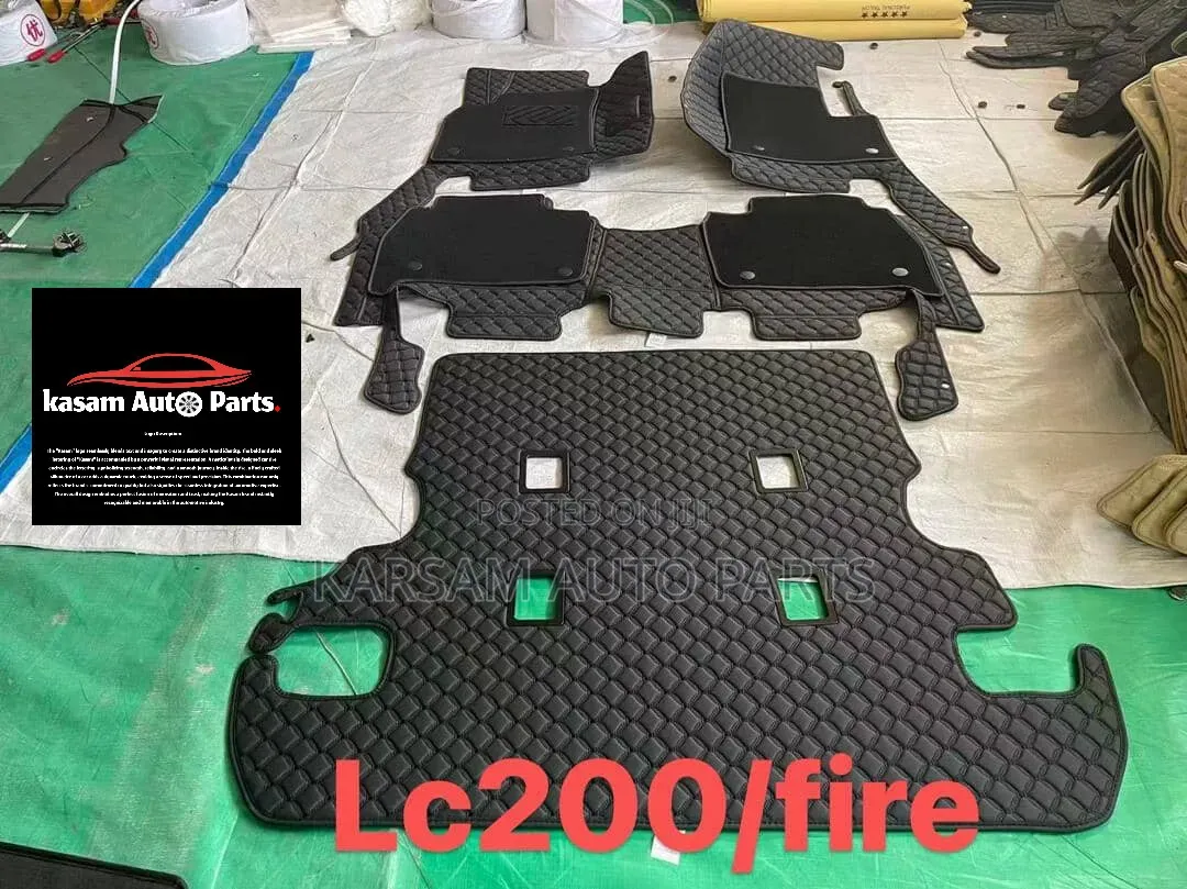 LC 200/Fire Landcruise Full Carpet Mat and Boot Mat