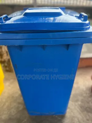 Blue Dustbin