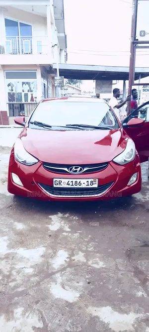 Hyundai Elantra GLS Sedan FWD (1.8L 4cyl 6A) 2013 Red