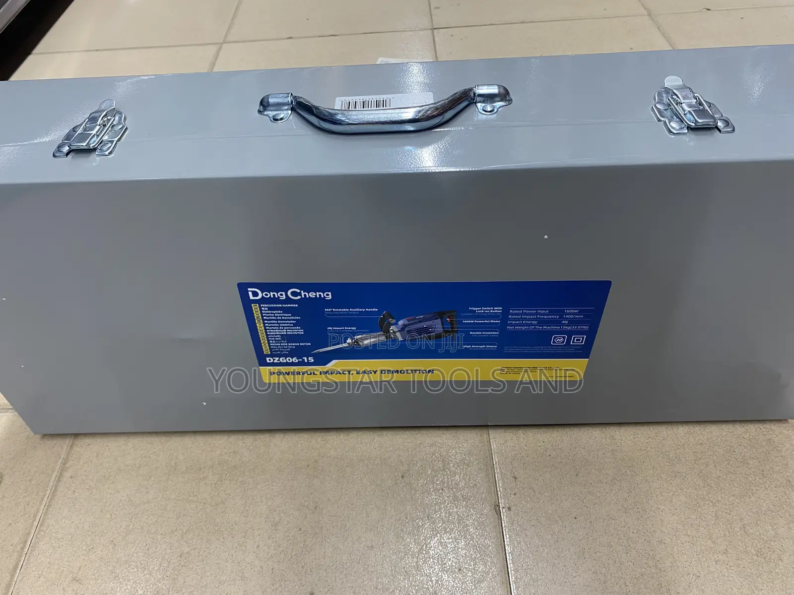 Dong Cheng 1600W 48J Heavy Duty Demolition Hammer