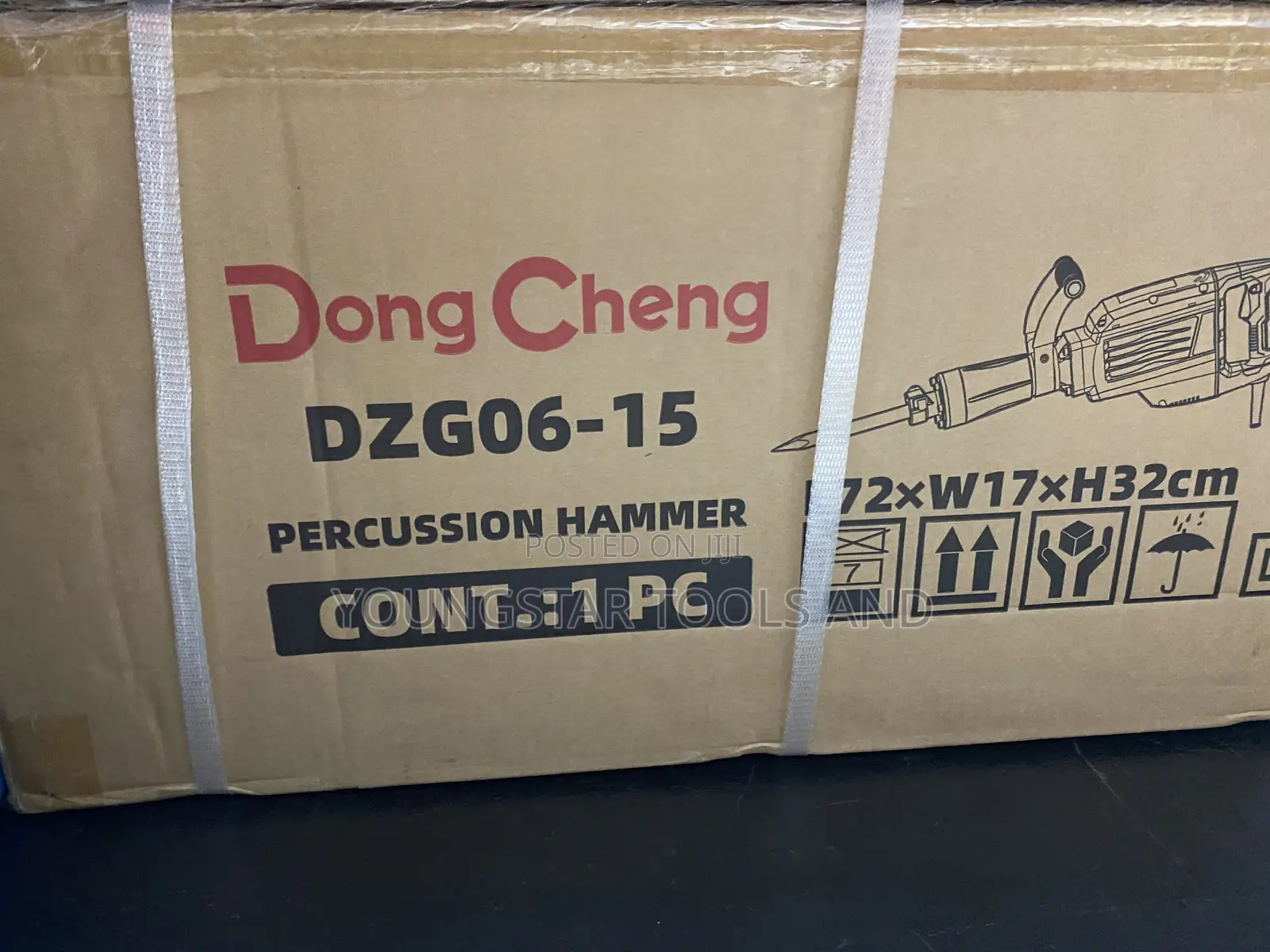 Dong Cheng 1600W 48J Heavy Duty Demolition Hammer