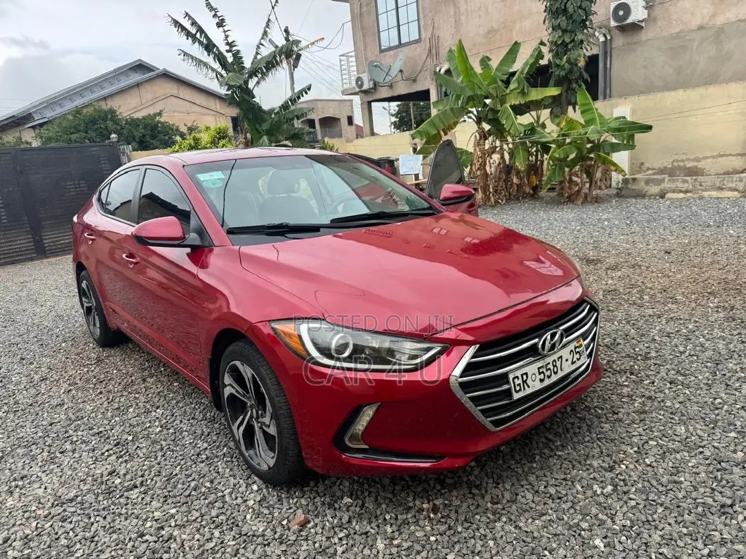 Hyundai Elantra 2017 Red