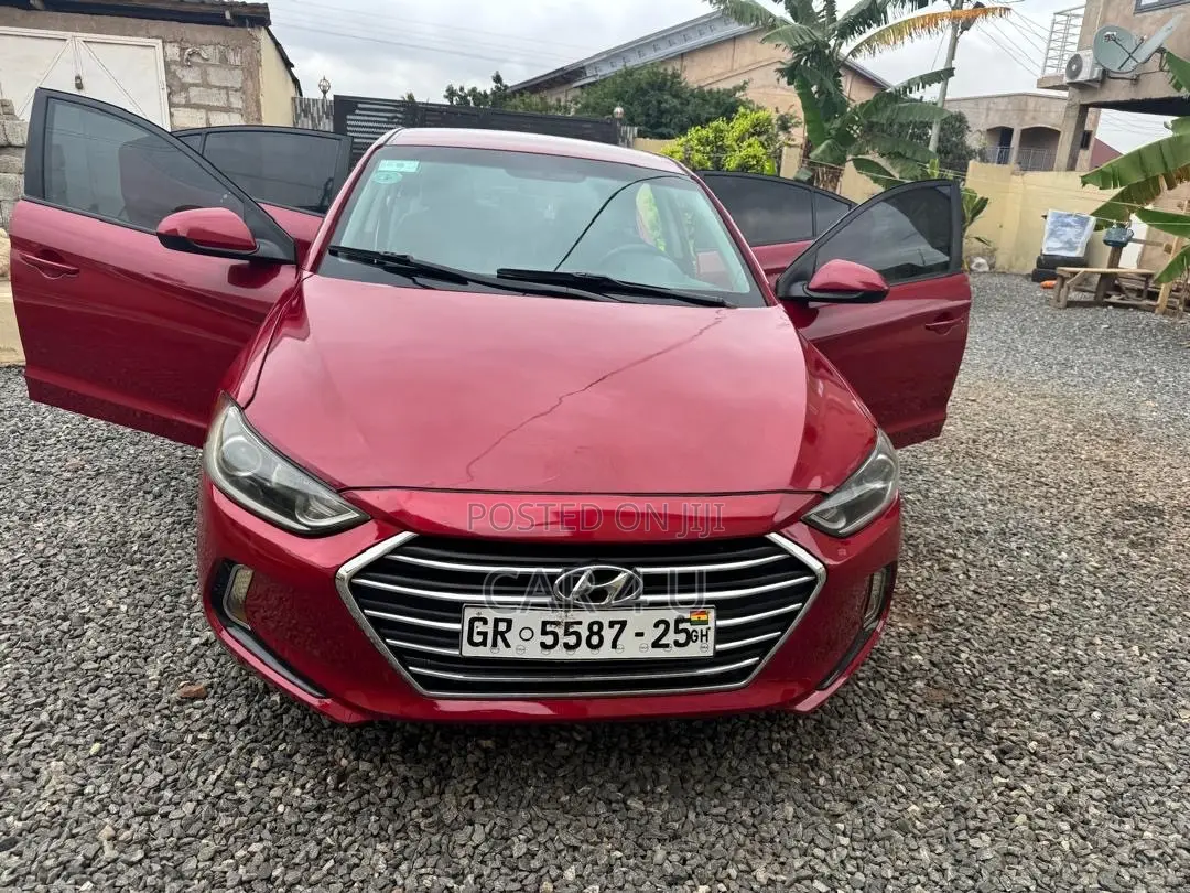 Hyundai Elantra 2017 Red