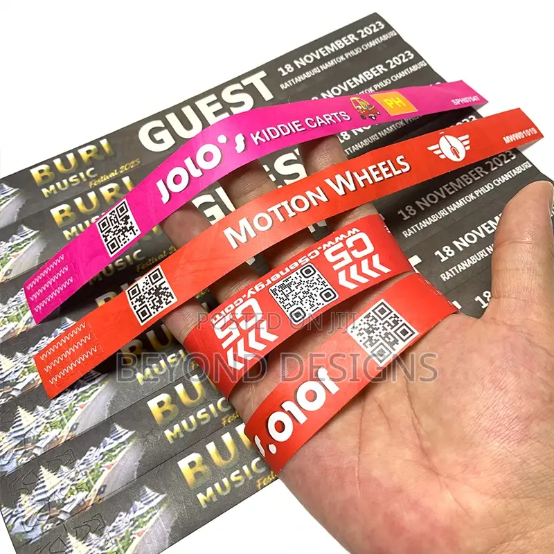 Hand Band Ticket / Tyvek Ticket