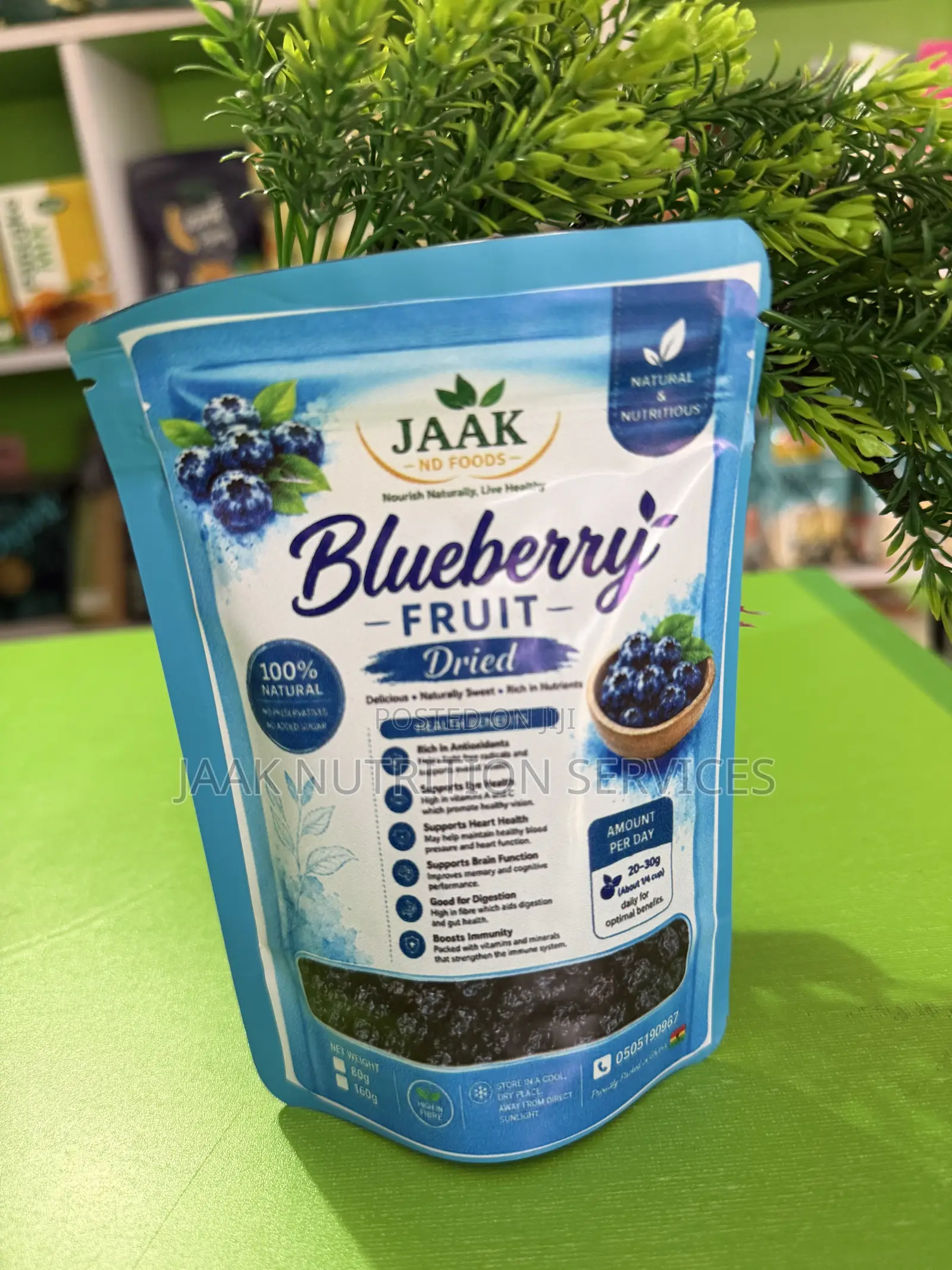 Blueberries 100g