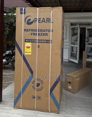 Efficient Pearl PF-613MDIXWD-1A Side by Side Refrigerator.