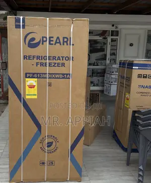Choose Durable Pearl Side by Side 4 Door Fridge(Gray) 