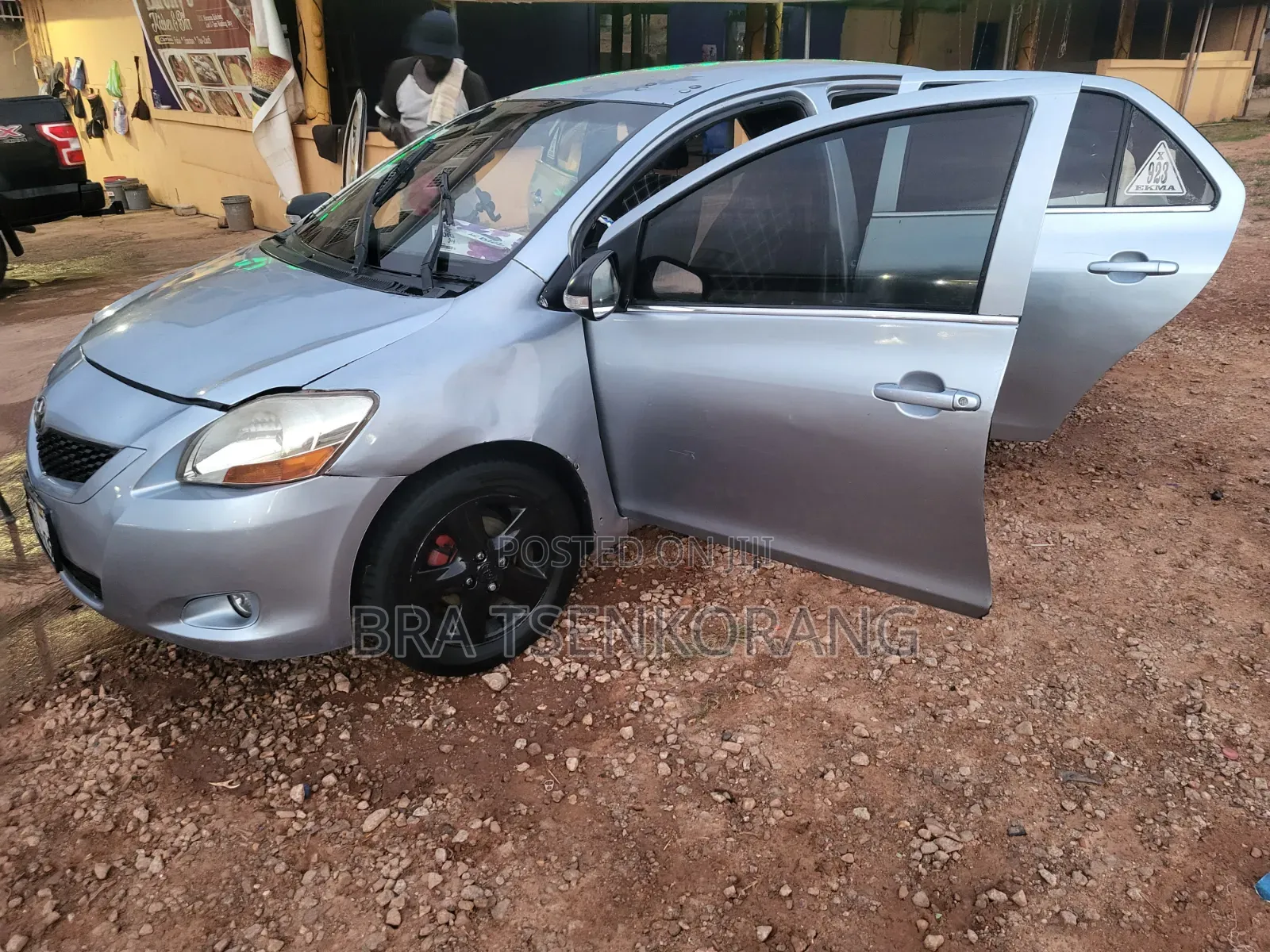 Toyota Yaris 2007 Gray