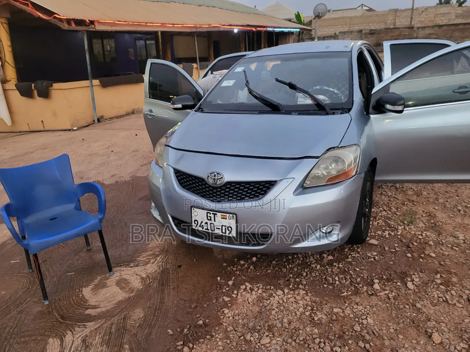Toyota Yaris 2007 Gray
