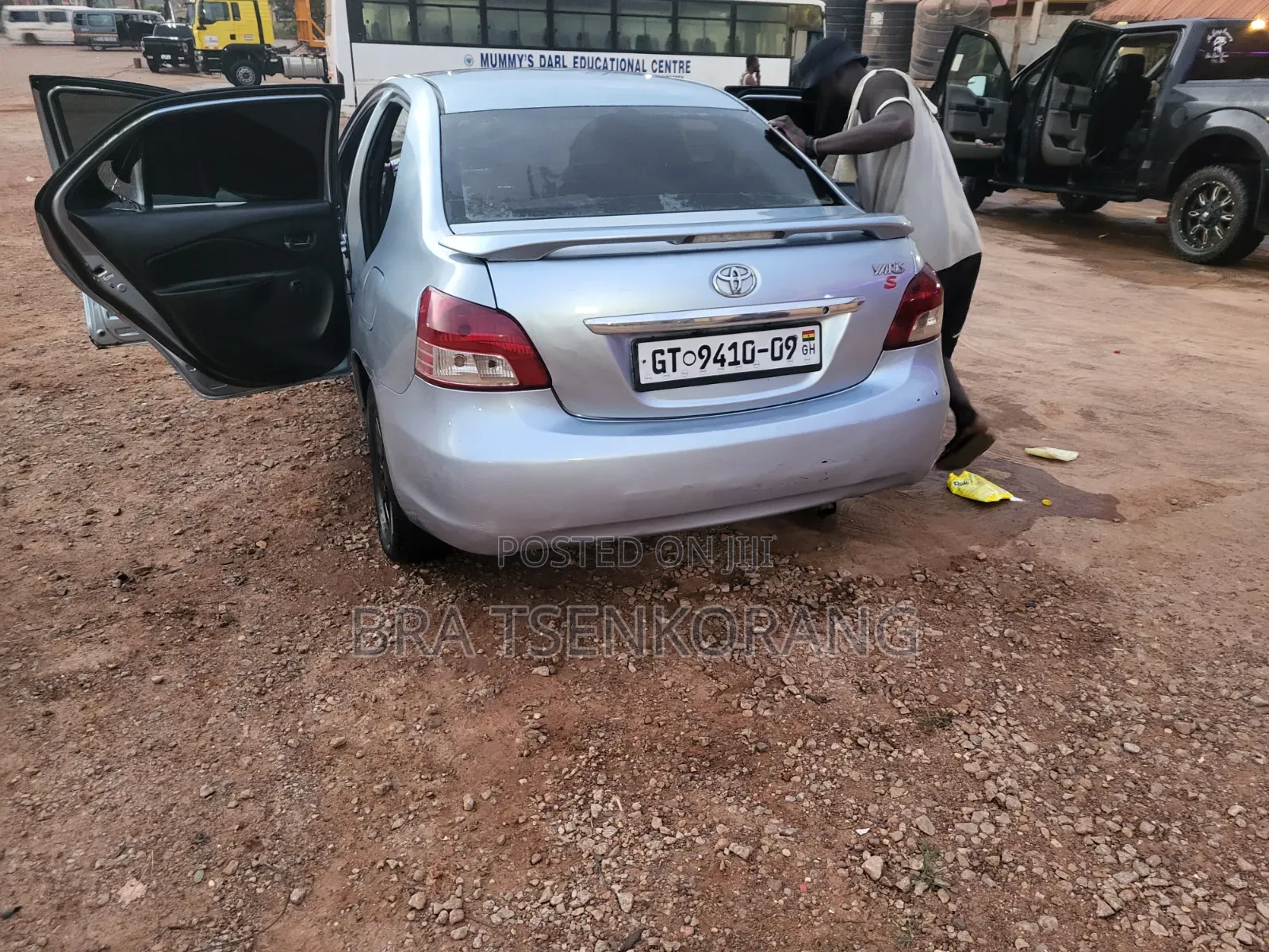 Toyota Yaris 2007 Gray