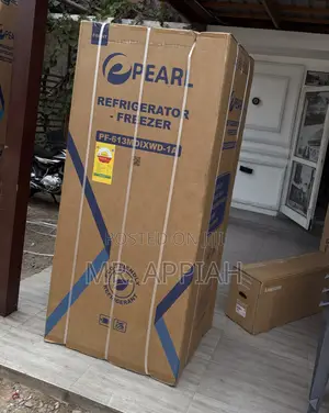 Super Affordable Pearl Side by Side Electric Refrigerator(Gray) 