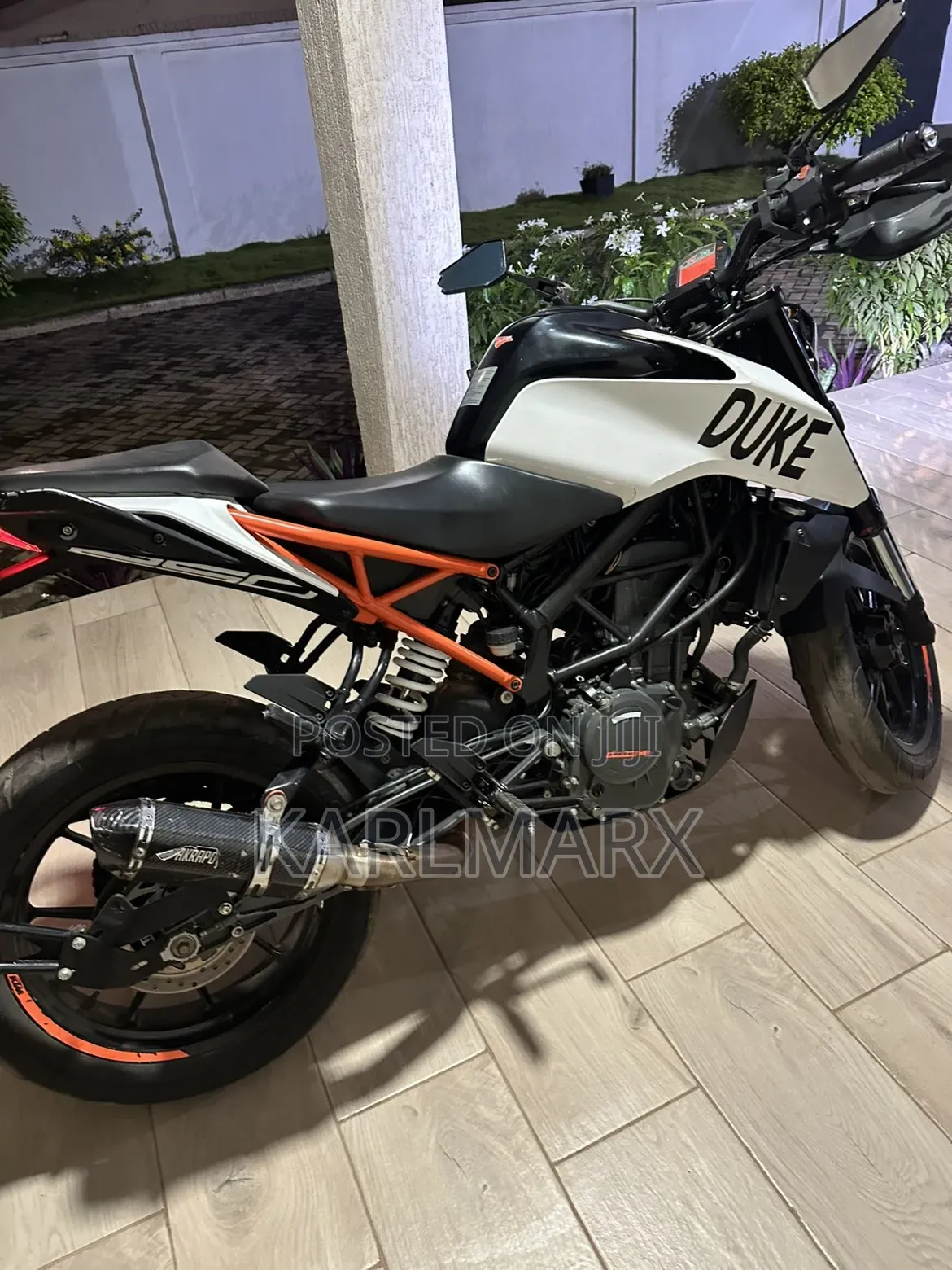 New KTM Duke 125 2020 White