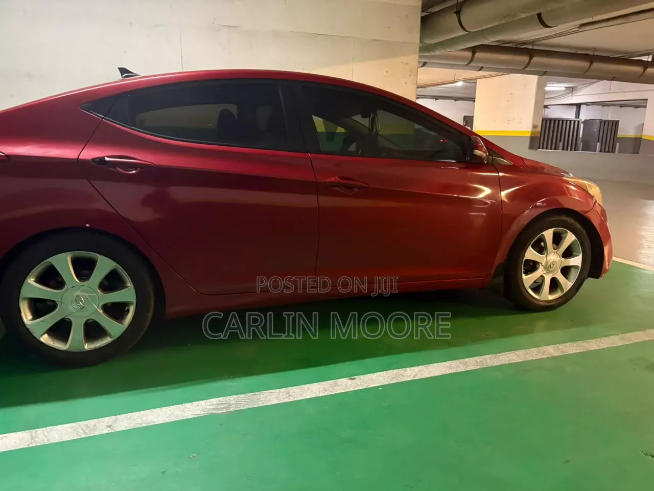 Hyundai Elantra 2015 Red