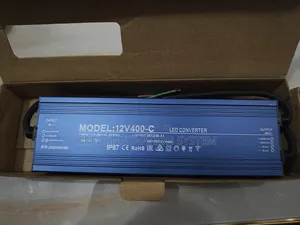 Waterproof Sealed 220vac to 12vdc Dual Output Led Power Supply