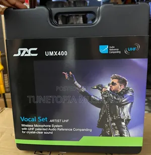 JAC UMX400 2in1 Handheld UHF Professional Wireless Microphone