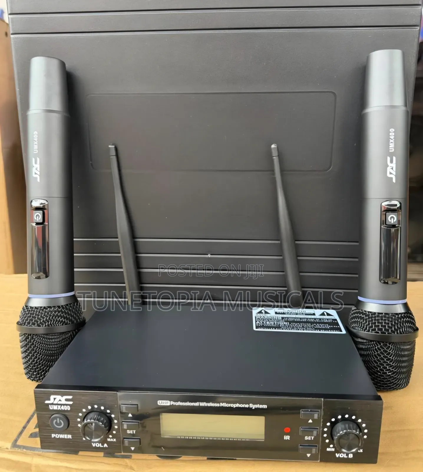 JAC UMX400 2in1 Handheld UHF Professional Wireless Microphone