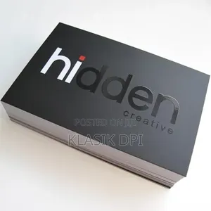 3D Spot Vanish Call Card Printing