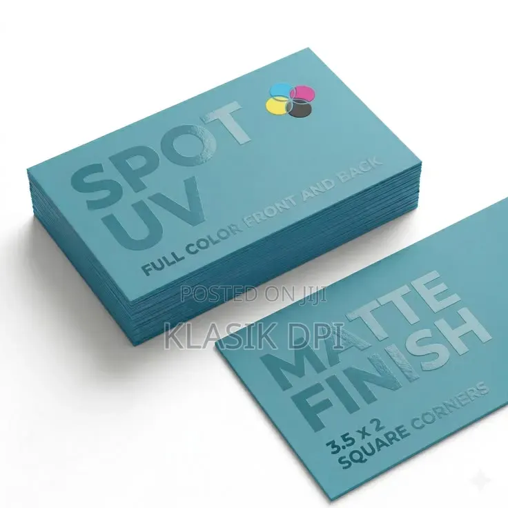 3D Spot Vanish Call Card Printing